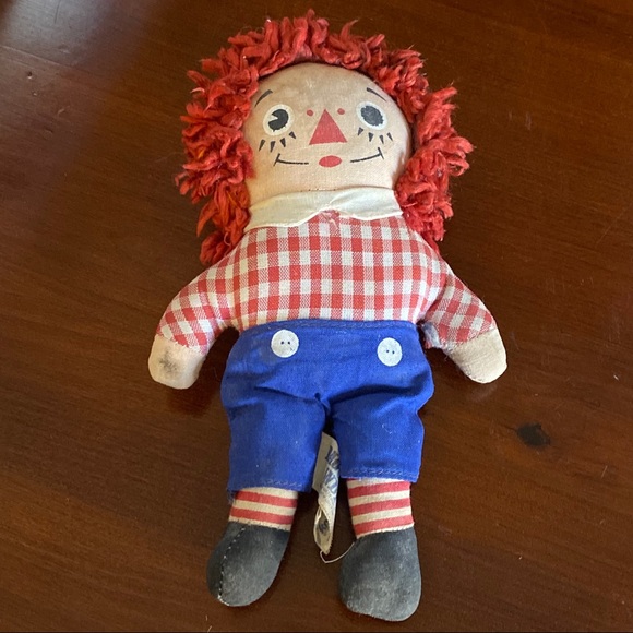 Vintage Raggedy Andy Plush Stuffed Doll Toy - Picture 10 of 15
